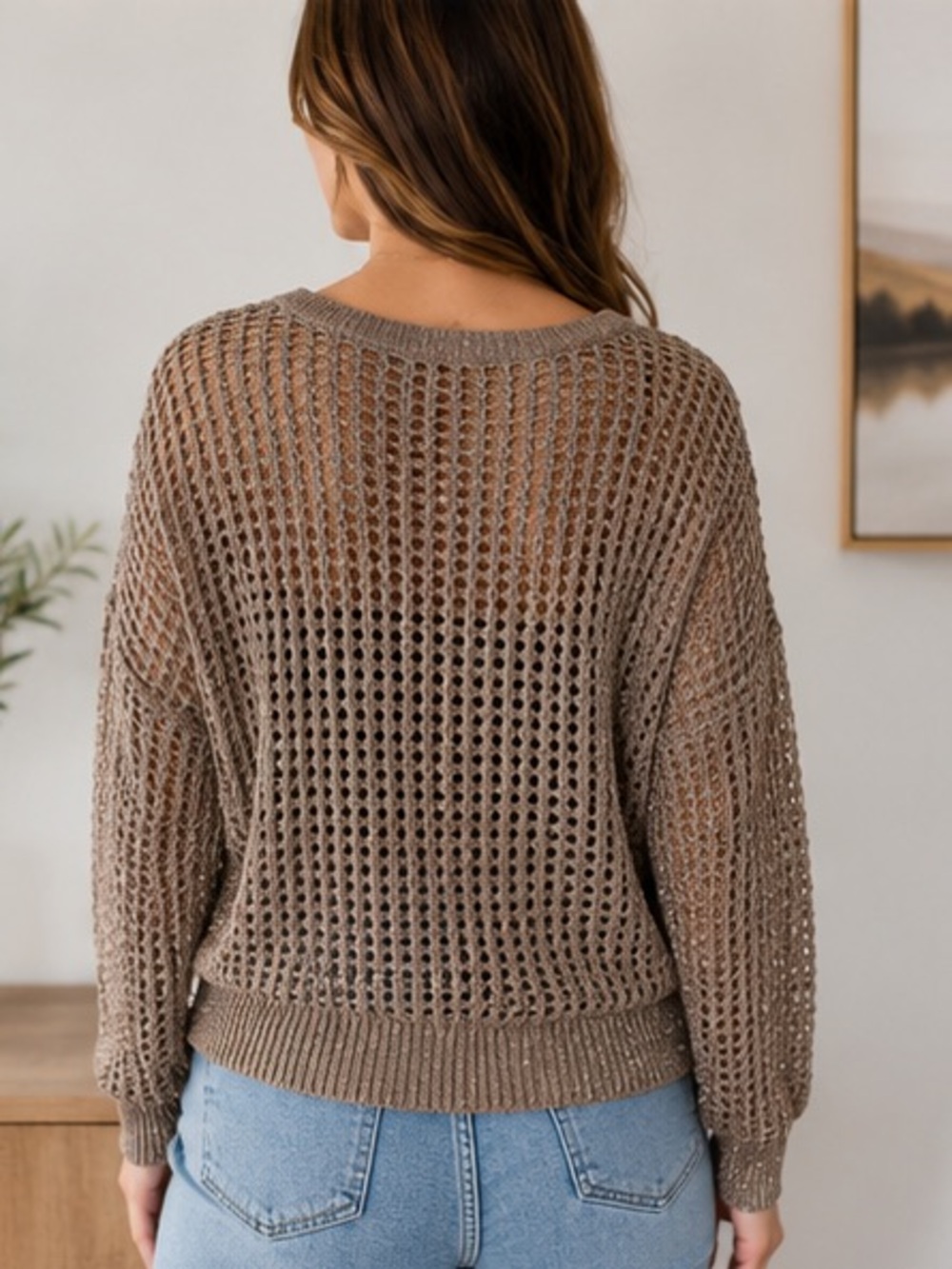 Express Lightweight Sweater - Picture 3 of 4
